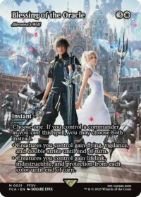 Blessing of the Oracle - Akroma's Will (Showcase Foil) - Mythic - #21 - Inglés