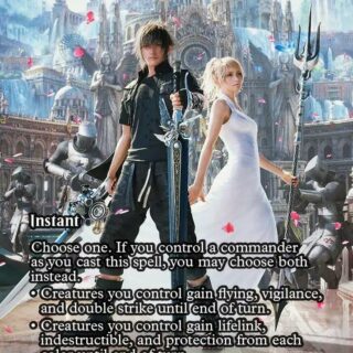 Blessing of the Oracle - Akroma's Will (Showcase Foil) - Mythic - #21 - Inglés