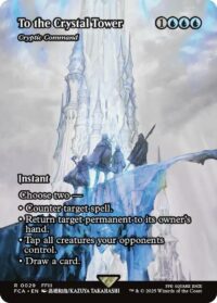 To the Crystal Tower - Cryptic Command (Showcase Foil) - Rare - #29 - Inglés