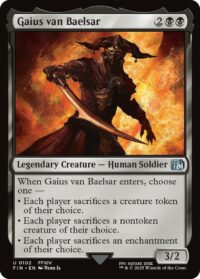 Gaius van Baelsar - UnCommon (Foil) - #102 - Inglés (FF)
