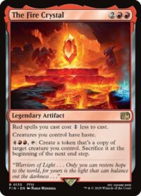 The Fire Crystal - Rare - #135 - Inglés (FF)