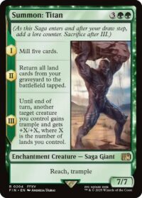 Summon: Titan - Rare - #204 - Inglés (FF)