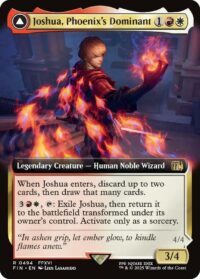 Joshua, Phoenix's Dominant (Extended Art) - Rare - #494 - Inglés (FF)