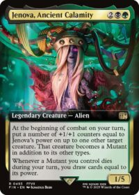 Jenova, Ancient Calamity (Extended Art) - Rare - #493 - Inglés (FF)