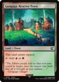 Gongaga, Reactor Town - Land (Foil) - #280 - Inglés (FF)