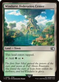 Windurst, Federation Center - Land (Foil) - #292 - Inglés (FF)