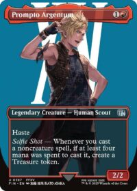 Prompto Argentum (Borderless) - Uncommon - #387 - Inglés (FF)