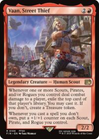 Vaan, Street Thief - Rare (Foil) - #168 - Inglés (FF)