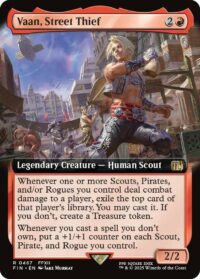 Vaan, Street Thief (Extended Art) - Rare - #467 - Inglés (FF)