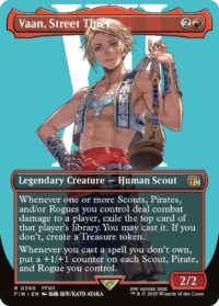 Vaan, Street Thief (Borderless) - Rare - #390 - Inglés (FF)