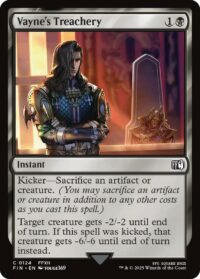 Vayne's Treachery - Common (Foil) - #124 - Inglés (FF)
