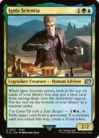 Ignis Scientia - Uncommon - #227 - Inglés (FF)