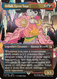 Tellah, Great Sage (Borderless) - Rare - #349 - Inglés (FF)