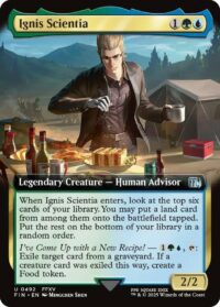 Ignis Scientia (Extended Art) - Uncommon - #492 - Inglés (FF)