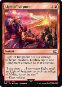 Light of Judgment - Common (Foil) - #144 - Inglés (FF)