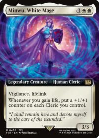 Minwu, White Mage (Extended Art) - Rare - #430 - Inglés (FF)