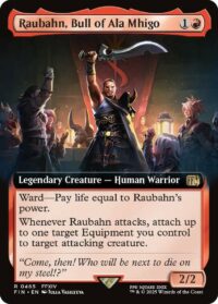 Raubahn, Bull of Ala Mhigo (Extended Art) - Rare - #465 - Inglés (FF)