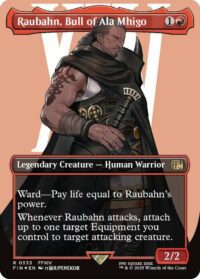 Raubahn, Bull of Ala Mhigo (Borderless) (Surge Foil) - Rare - #533 - Inglés (FF)