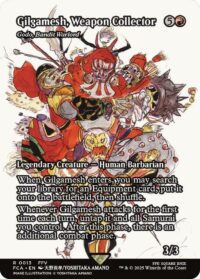 Gilgamesh, Weapon Collector - Godo, Bandit Warlord (Showcase Foil) - Rare - #13 - Inglés