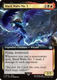 Black Waltz No. 3 (Extended Art) - Uncommon - #478 - Inglés (FF)