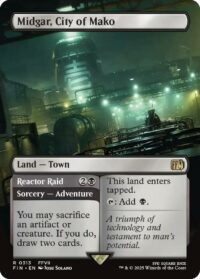 Midgar, City of Mako (Borderless Foil) - Rare - #313 - Inglés (FF)