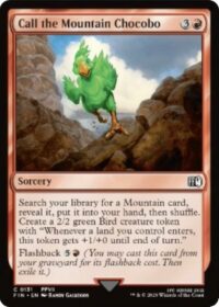 Call the Mountain Chocobo - Common (Foil) - #131 - Inglés (FF)