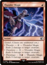 Thunder Magic - Common - #165 - Inglés (FF)