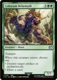 Coliseum Behemoth - Uncommon - #181 - Inglés (FF)