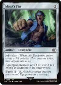 Monk's Fist - Common (Foil) - #265 - Inglés (FF)