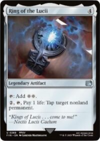 Ring of the Lucii - UnCommon (Foil) - #269 - Inglés (FF)