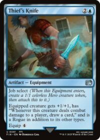 Thief's Knife - Uncommon - #81 - Inglés (FF)