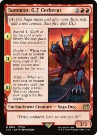 Summon: G.F. Cerberus - Rare (Foil) - #162 - Inglés (FF)
