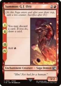 Summon: G.F. Ifrit - Common (Foil) - #163 - Inglés (FF)