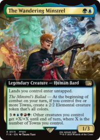 The Wandering Minstrel (Extended Art) - Rare - #515 - Inglés (FF)