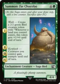 Summon: Fat Chocobo - Common (Foil) - #202 - Inglés (FF)
