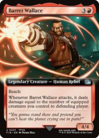 Barret Wallace (Extended Art) - Uncommon - #457 - Inglés (FF)