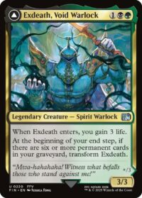 Exdeath, Void Warlock - UnCommon (Foil) - #220 - Inglés (FF)