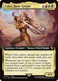 Celes, Rune Knight (Extended Art Foil) - Mythic - #167 - Inglés