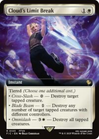 Cloud's Limit Break (Extended Art Foil) - Rare - #103 - Inglés