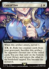 Coin of Fate (Extended Art) - Rare - #104 - Inglés