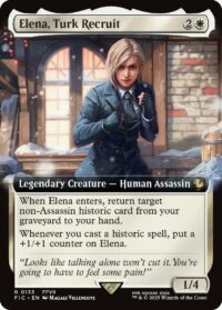 Elena, Turk Recruit (Extended Art) - Rare - #133 - Inglés