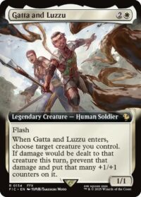 Gatta and Luzzu (Extended Art) - Rare - #134 - Inglés