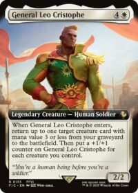 General Leo Cristophe (Extended Art) - Rare - #135 - Inglés