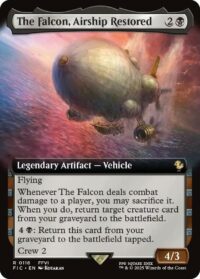 The Falcon, Airship Restored (Extended Art) - Rare - #116 - Inglés