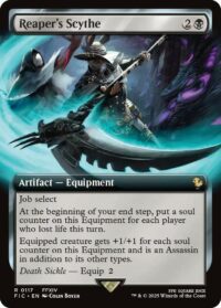 Reaper's Scythe (Extended Art Foil) - Rare - #117 - Inglés