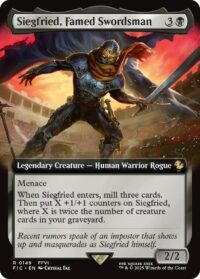 Siegfried, Famed Swordsman (Extended Art) - Rare - #149 - Inglés