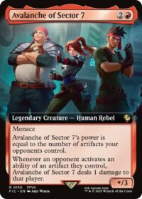 Avalanche of Sector 7 (Extended Art) - Rare - #150 - Inglés