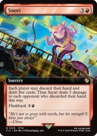 Snort (Extended Art Foil) - Rare - #120 - Inglés
