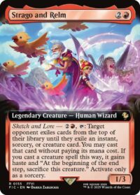 Strago and Relm (Extended Art) - Rare - #155 - Inglés