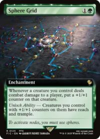 Sphere Grid (Extended Art Foil) - Rare - #123 - Inglés